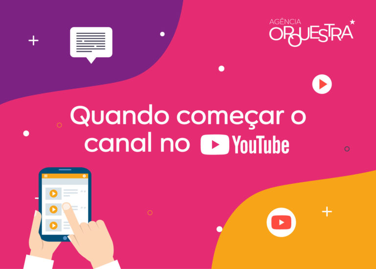 Ilustração sobre canal do Youtube